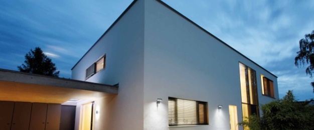 Außen­beleuchtung bei SY Electric GmbH in Niederdorf