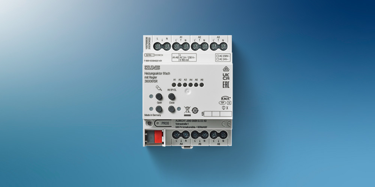 KNX Heizungsaktor 6-fach bei SY Electric GmbH in Niederdorf