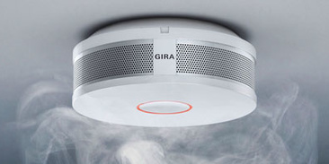 Gira Rauchwarnmelder bei SY Electric GmbH in Niederdorf